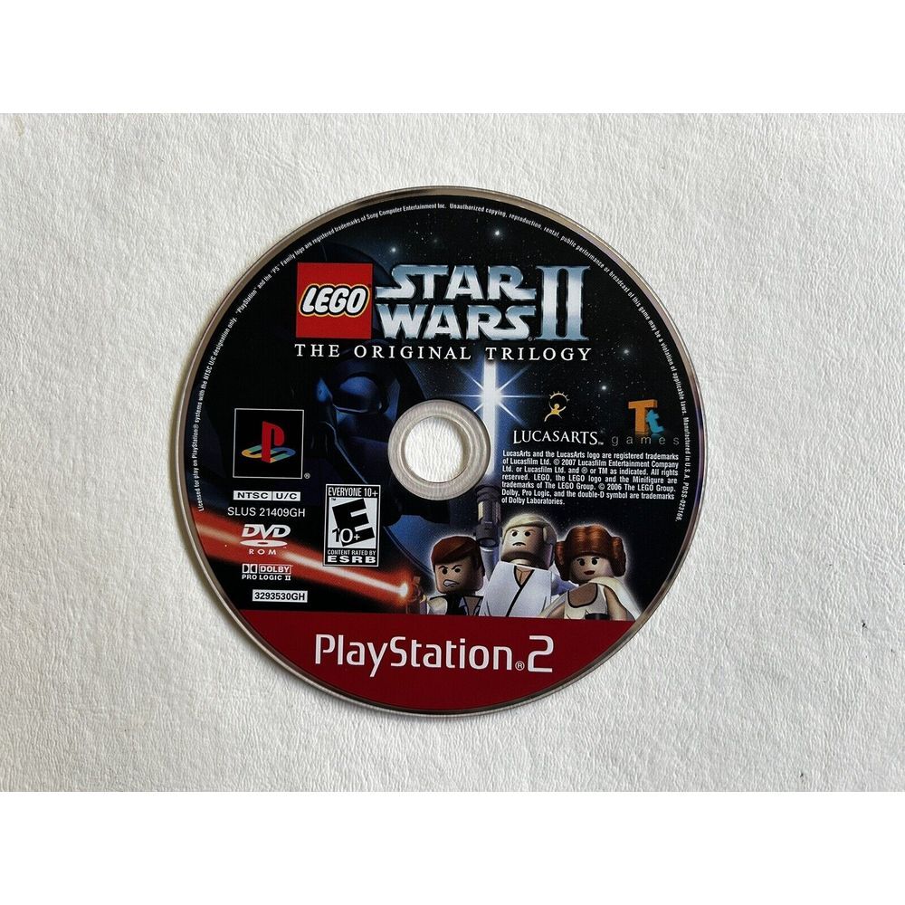 LEGO‎ Star Wars II The Original Trilogy PS2 PlayStation 2 Game DISC ONLY!